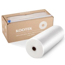 11" x 150' Vacuum Sealer Bags Roll for Food with Cutter Dispenser, Commercial...
