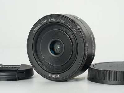 [Near Mint] Canon EF-M 22mm f/2 STM Pancake Objektiv für Canon EOS M JAPAN...
