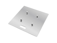 Monoprice 24inx24in Steel Base Plate for 12in Spigoted Truss For DJ Stage Light