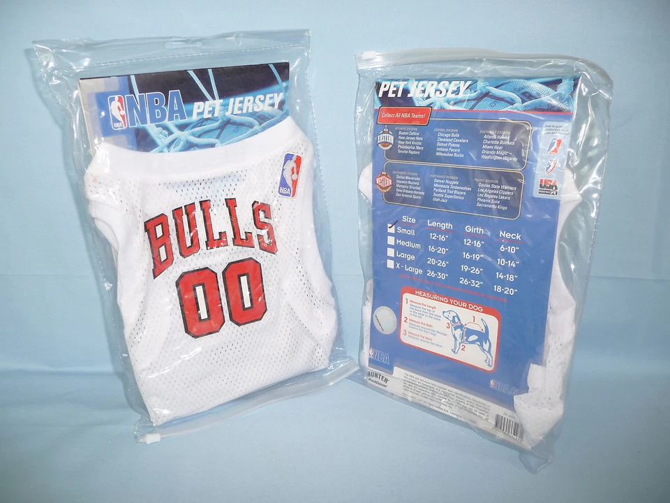 CAMISETA PERRO/MASCOTA Chicago Bulls talla grande de Hunter Mfg nueva en paquete Foto 4 de 4