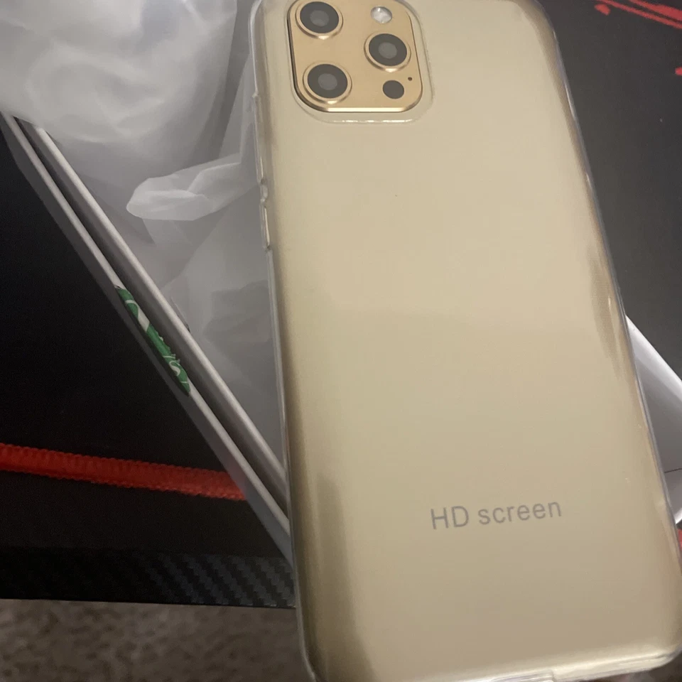 Landvo IP12 Pro+ Gold Bluetooth Android Unlocked Android Smartphone 1+8 GB - Image 2 of 3