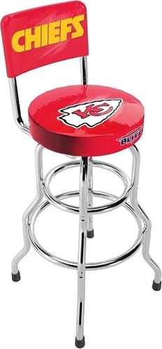 ARCADE1UP NFL Blitz High Back Stool Adjustable Height, Swiveling Seat, Your Team - Picture 23 of 40