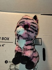 TY Beanie Boos BIG EYED BROWN HARRIET THE HORSE 6" Plush STUFFED ANIMAL 