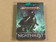 Warhammer Age of Sigmar: Nighthaunt - Warscroll Cards 2018 - New Sealed
