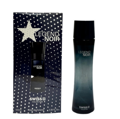 LEGEND NOIR BY SWISS COLLECTION EDT 3.38 OZ