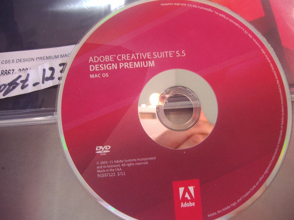 Adobe Creative Suite 5.5 CS5.5 Design Premium For MAC OS Full Retail DVD Vers. - Image 2 of 4