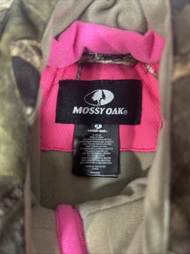 Mossy Oak Jacket Women's XL Camouflage Coat Full Zip Hunting Country - Picture 3 of 9
