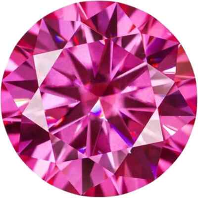 5 CT Baby Pink Diamond - 11.50mm, Round Cut, VVS1, D Grade, Certified Stone R325