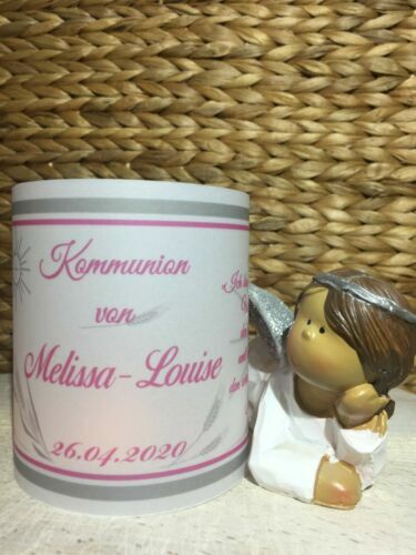 Oblique Unique® 20 Servietten Mit Fisch-Motiv, Rosa – Für Taufe, Kommunion & Konfirmation