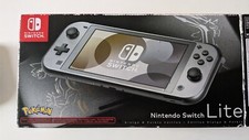 Nintendo Switch Lite Edition Pokémon Dialga et Palkia collector 