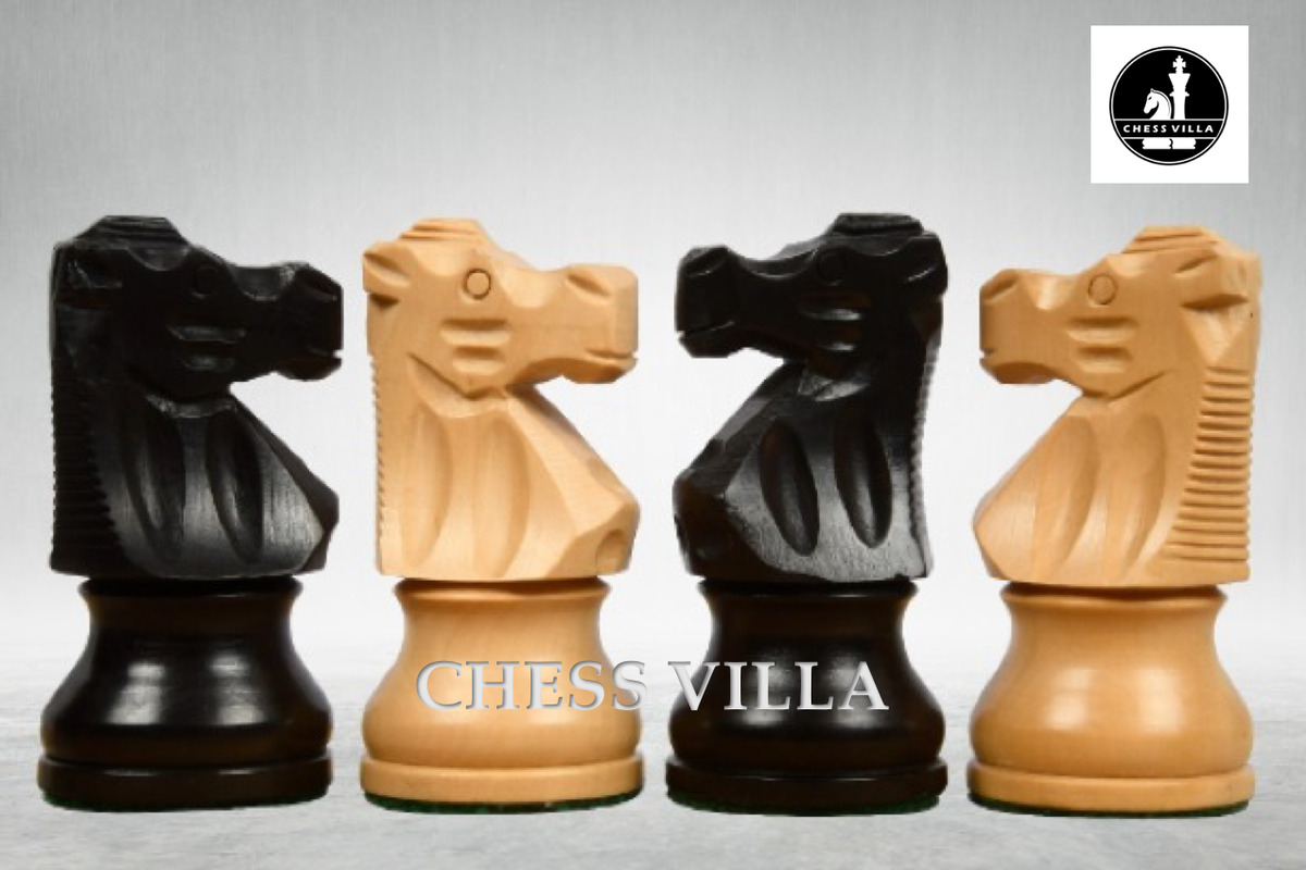 French Lardy Staunton Tournament Chess Set Pieces with Free