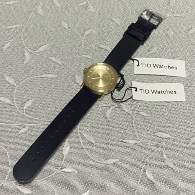 TID Watches No.1 Black Navy belt Leather 36mm New Battery | eBay TID Watches No.1 Black Navy belt Leather 36mm New Battery | eBay