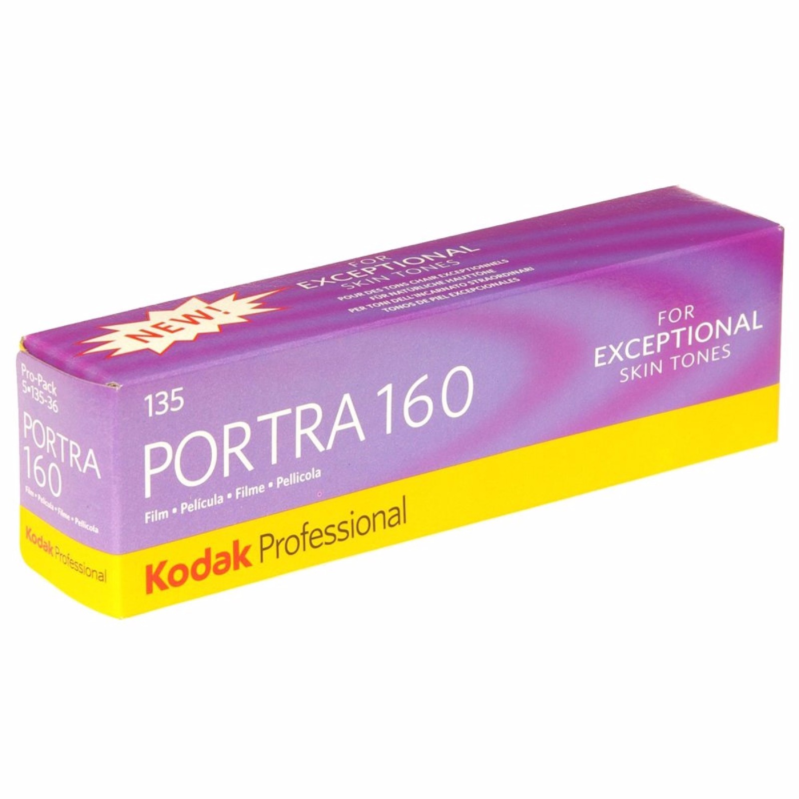 Kodak Pro Portra 160 Film 135-36 (Pack of 5)