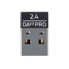 USB Receiver Adapter For Razer DeathAdder V3 Pro Wireless Gaming Mouse-Black