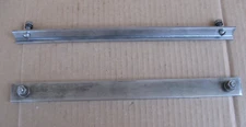 Vintage Sears Dunlap 103.0214 Table Saw Front & Rear Rails W / Hardware Nice!