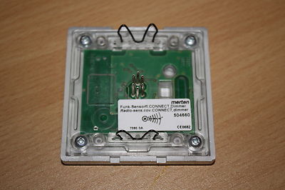 Merten ARTEC Fläche Funk Sensorfläche CONNECT 504660 in alu Aluminium