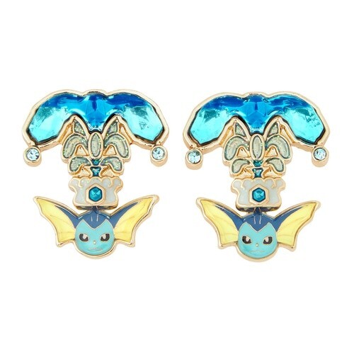 Pokemon Center Pokemon accessory Pierced Earrings Water Terastal Vaporeon 2 pcs