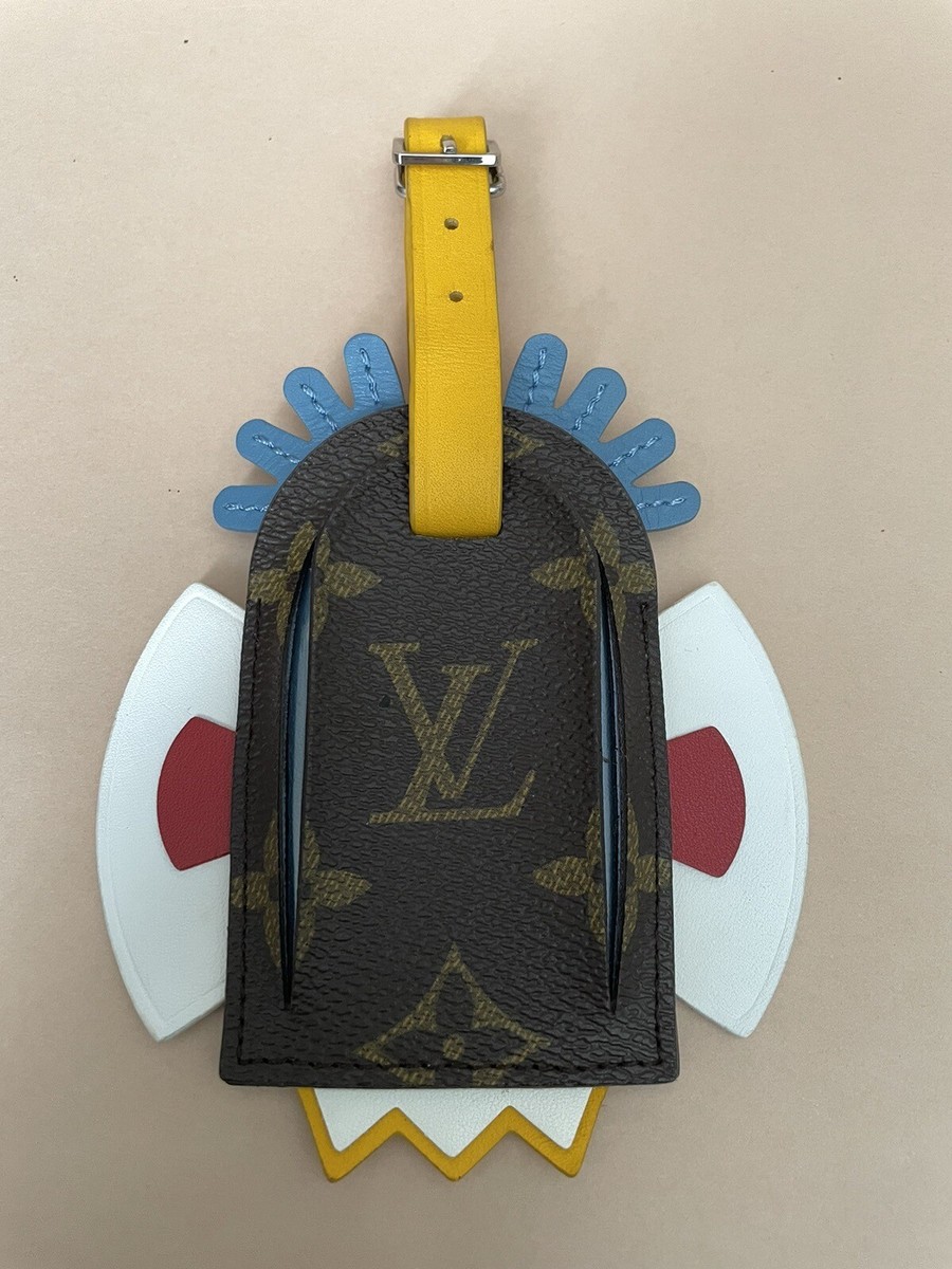 ルイヴィトン LOUISVUITTON ラゲッジタグ 限定 トライバルマスク
