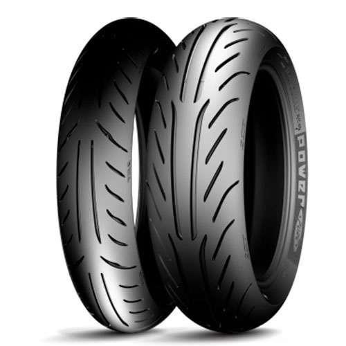 Pneu arrière MICHELIN 140/60-13 57P avec grip bi-gomme pour Jet Force 125