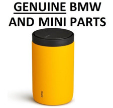 Genuine Bmw Yellow Thermal Cup Travel Mug 80235a87974. Present Gift Day. 24c