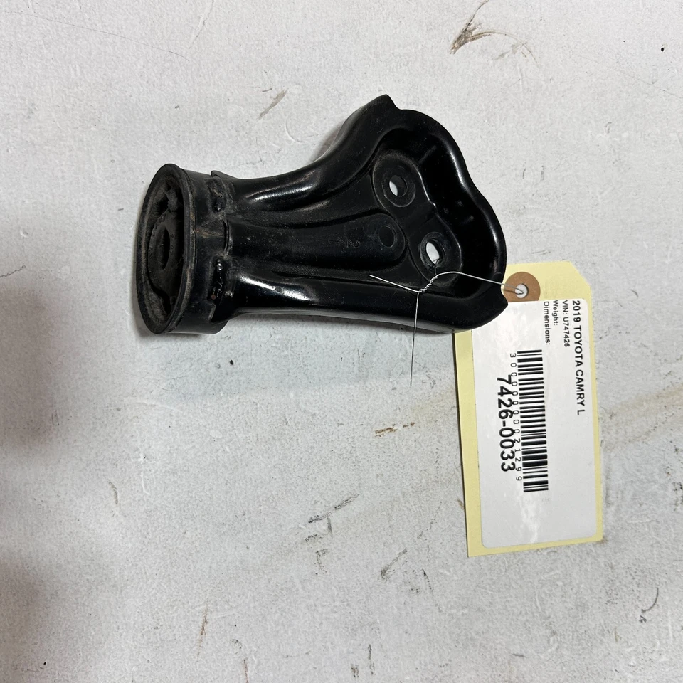 2018-2023 TOYOTA CAMRY SE Front Exhaust Pipe Hanger Insulator w/ Bracket OEM - Image 4 of 4