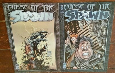 Curse of the Spawn #4 & #5 by Dwayne Turner & Alan McElroy, (Image, 1996)