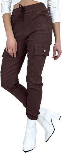 Ladies Womens Combat Trousers Stretch Cargo Elasticated Joggers Leggings NEW - Picture 49 of 50