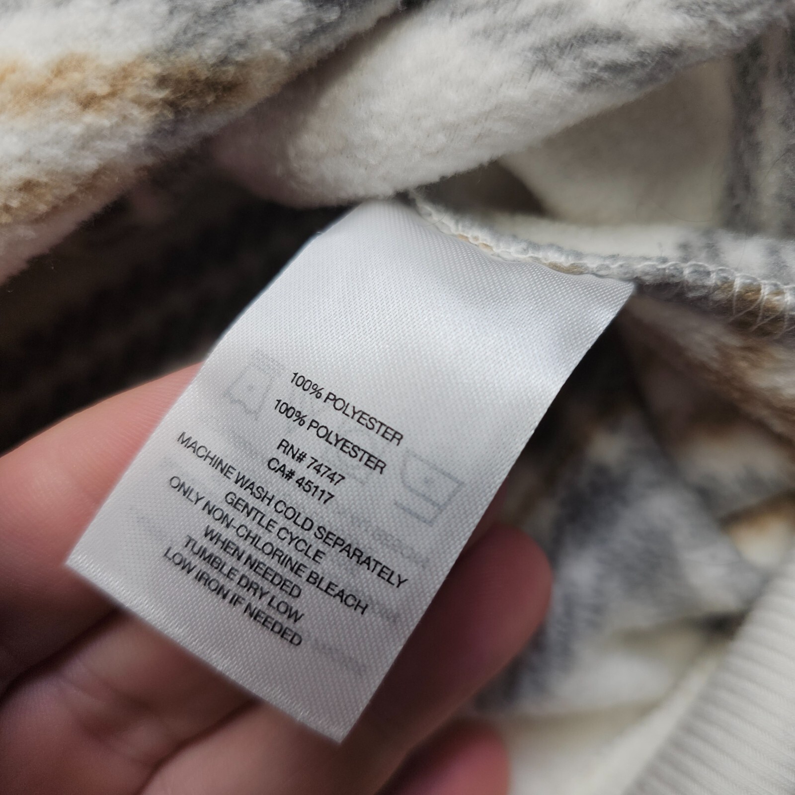 Natural Reflections Pullover Womens Medium Fleece… - image 14