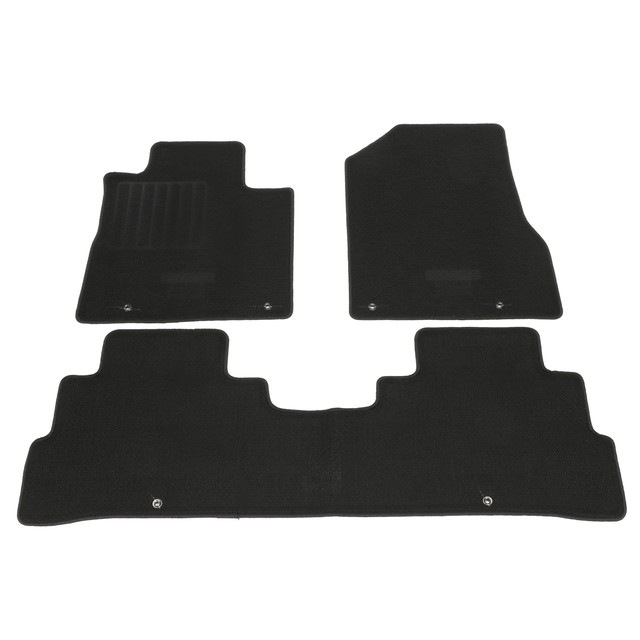NEW 2019 Nissan Murano Black Carpet Carpeted Front Rear Floor Mats Set