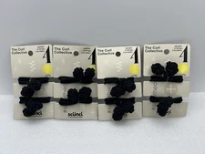 Scunci The Curl Collective (4-pack) Adjustable No Damage 2 pcs Elastic Hair Ties