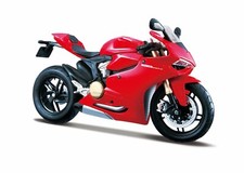 DUCATI 1199 PANIGALE 2012 RED 1:12 Maisto Moto Modellino