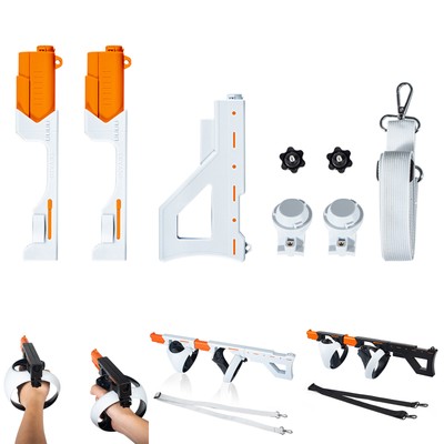 Für PS VR2 VR Brille Headset Gaming Gunstock Holder Magnetische Shooting Stand