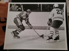 1983 WAYNE GRETZKY TYPE 1 NHL HOCKEY PHOTO EDMONTON OILERS MONTREAL FORUM WHA 