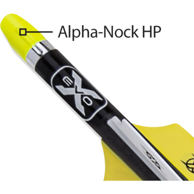 TenPoint HEA-353.12Y Alpha-Nock Hp Yellow 12 Pk.