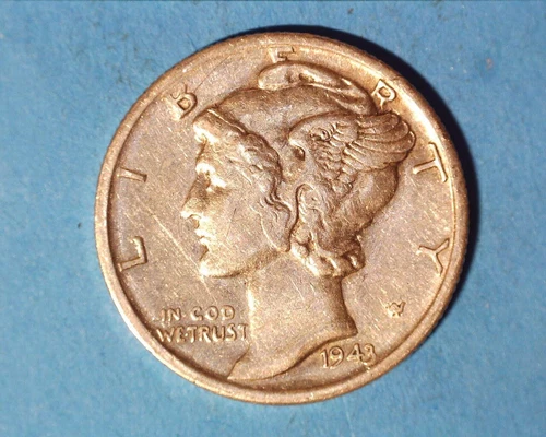 1943-S MERCURY DIME***~ XF **413-4