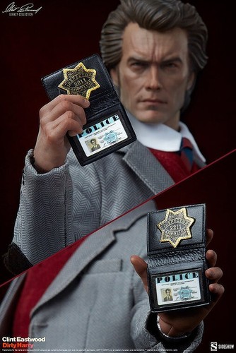 Dirty Harry Clint Eastwood Harry Callahan 1:6 Figur Sideshow 30,5 cm OVP Neu - Picture 6 of 24