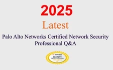 Palo Alto Networks Network Security Professional Q&A GUARANTEED (1 month update)