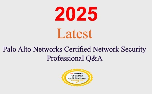 Palo Alto Networks Network Security Professional Q&A GUARANTEED (1 month update)