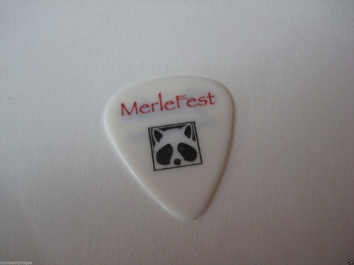 Merle Fest MerleFest Fender Guitar Pick Rare Rarest Concert Tour 