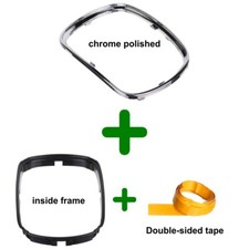 Schaltknauf Rahmen Chrom Rahmen für Mittelkonsole für VW Passat 5B W8 3B 3BG