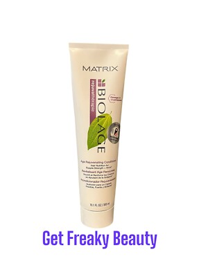 10.1 oz. Matrix Biolage Age Rejuvenating Conditioner. 300ml. NEW. FREE SHIPPING.