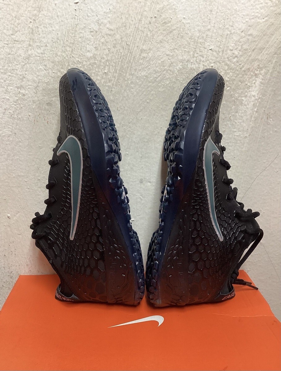 NIKE FORCE ZOOM TROUT 5 TF EAGLE NATION BLACK BASEBALL SHOES NIKE FORCE ZOOM TROUT 5 TF EAGLE NATION BLACK BASEBALL SHOES
