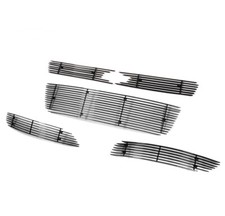 06-13 Chevy Impala Lslt Upperbumper Lower Billet Grille Grill Black 5pcs Combo 06-13 Chevy Impala Lslt Upperbumper Lower Billet Grille Grill Black 5pcs Combo