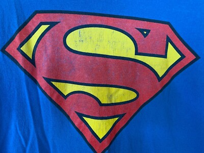 VINTAGE 2000 WARNER BROTHERS SUPERMAN TSHIRT MEN