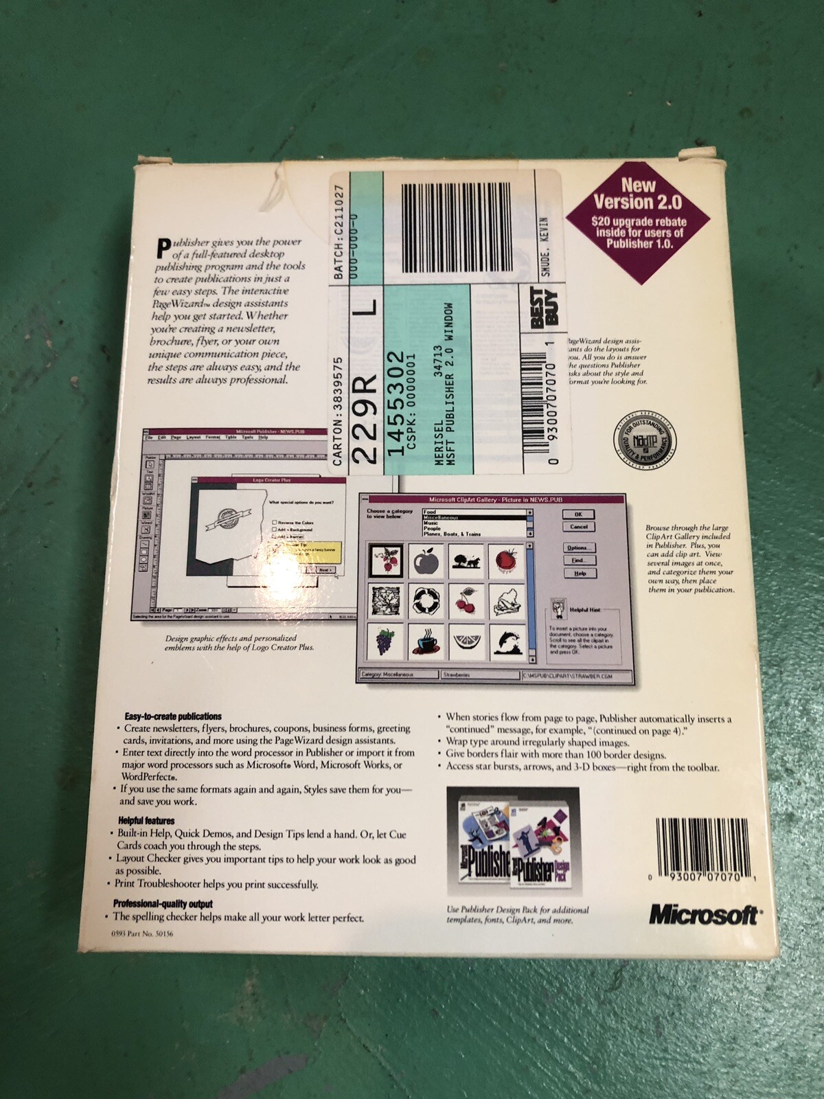 Microsoft publisher 2.00 (093007070701)