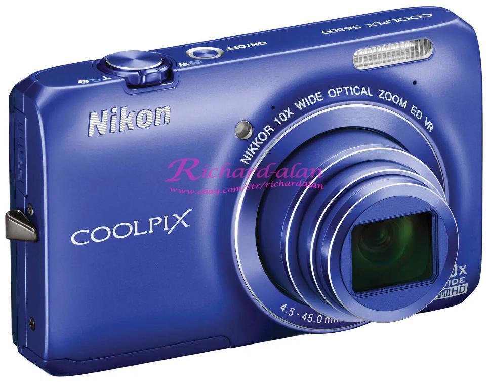 Nikon COOLPIX S6300 16 MP Digital Camera w/10x Zoom NIKKOR
