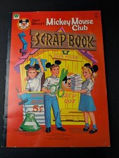 Vintage Walt Disney 1957 Whitman Mickey Mouse Club Blank Scrapbook