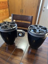 Kicker 8" wakeboard tower speakers Black