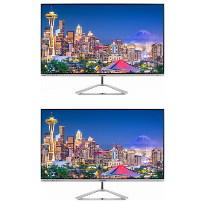 ViewSonic VX3276-2K-MHD 32-inch 2560 x 1440 WQHD 2K LCD IPS Monitor, 2-Pack