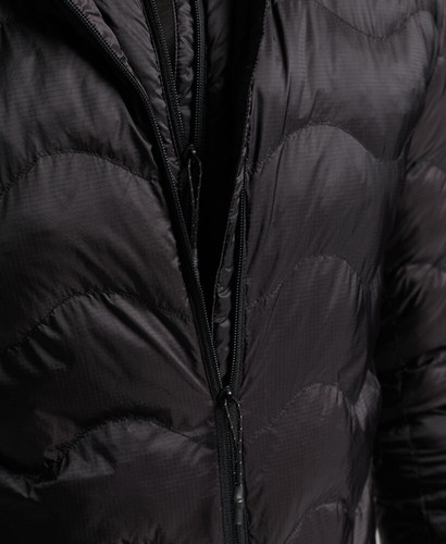 Superdry kurze gesteppte leichte Herren-Pufferjacke ohne Kapuze ohne Kapuze - Bild 5 von 6